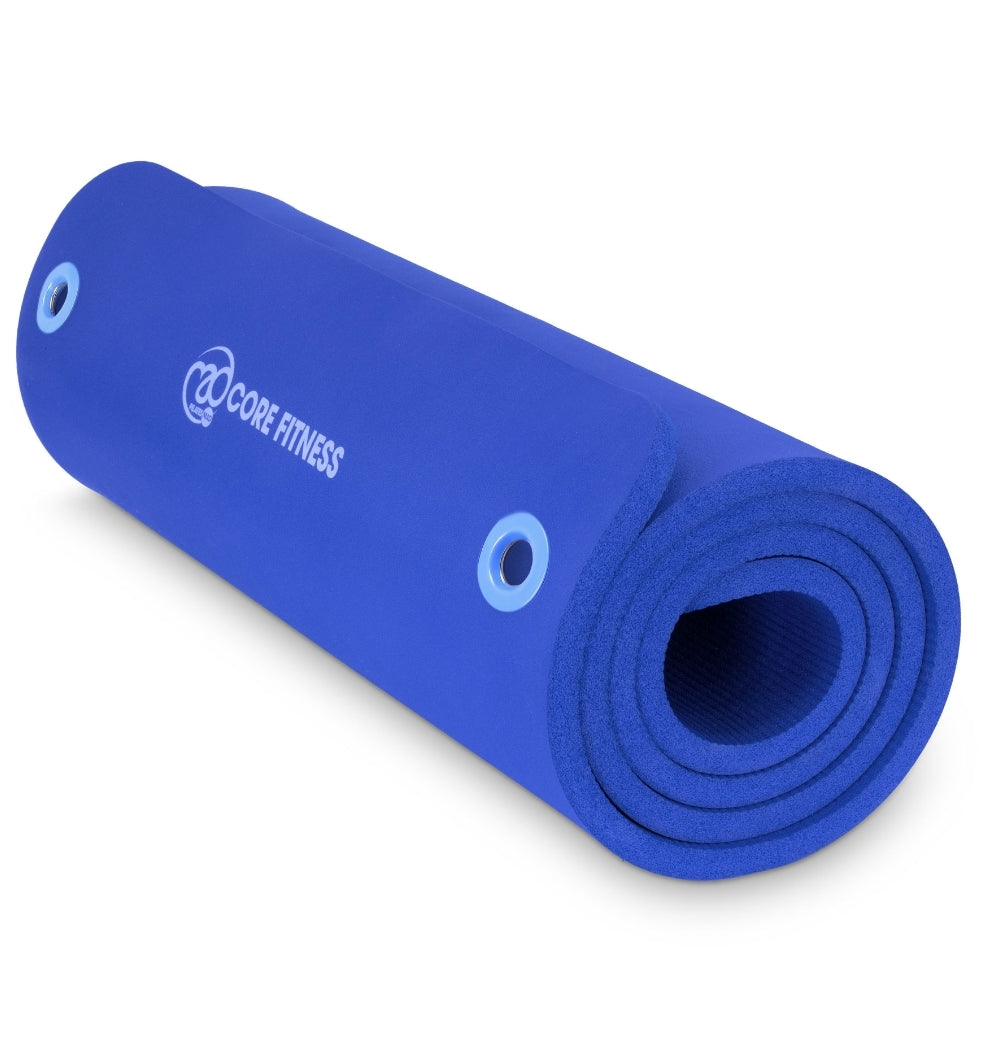 Core Fitness Mat with Eyelets - 15mm