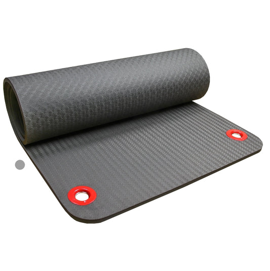 Studio Pilates Mat - 10mm with Eyelets