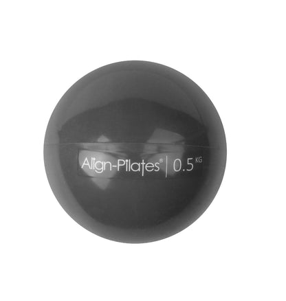 Pro Soft Pilates Weights - Pair of 0.5kg (Graphite)