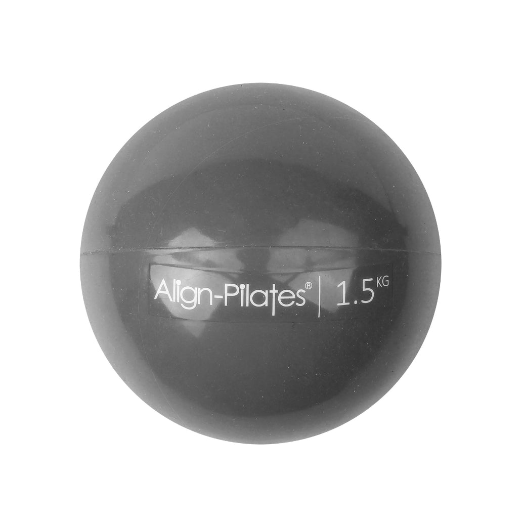 Pro Soft Pilates Weights - Pair of 1.5kg (Graphite)
