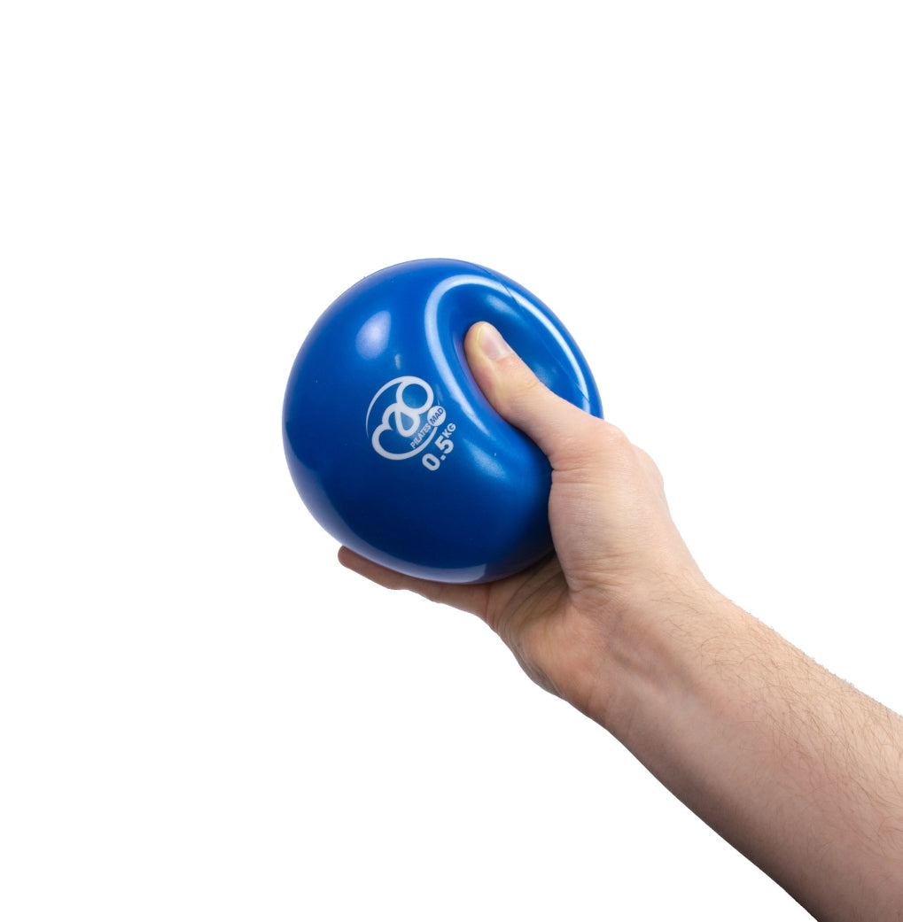 Soft Pilates Weights - Pair of 0.5kg (Blue)