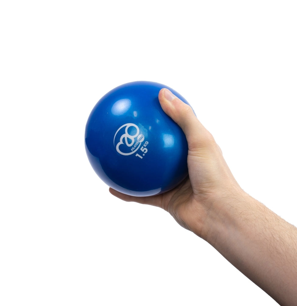 Soft Pilates Weights - Pair of 1.5kg (Blue)