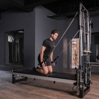 A8-Pro Pilates Reformer with Half Cadillac